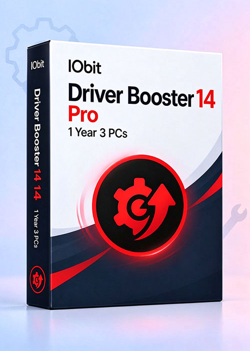 vip-urcdkeys, IObit Driver Booster 14 Pro 1 Year 3 PCs CD Key Global