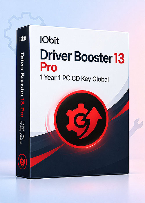 vip-urcdkeys, IObit Driver Booster 13 Pro 1 Year 1 PC CD Key Global