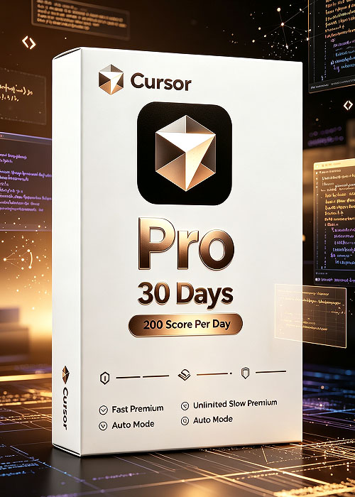 vip-urcdkeys, Cursor Pro 30 Days 200 Score Per Day