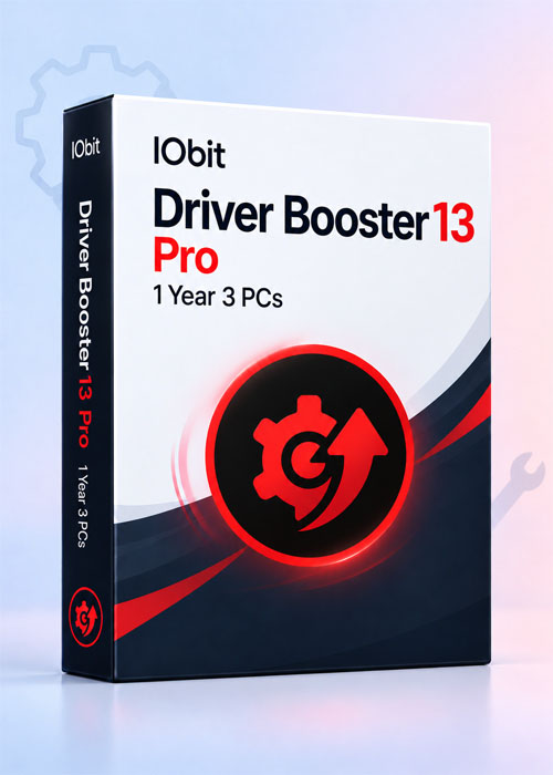 vip-urcdkeys, IObit Driver Booster 13 Pro 1 Year 3 PCs CD Key Global