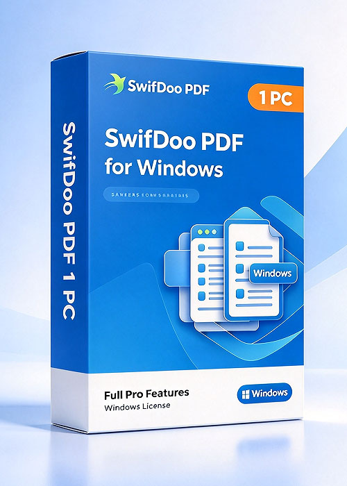 SwifDoo PDF for Windows 1 Month 1 PC
