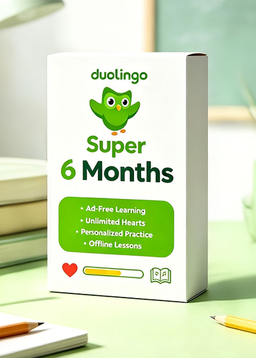 vip-urcdkeys, Super Duolingo 6 Months Subscription